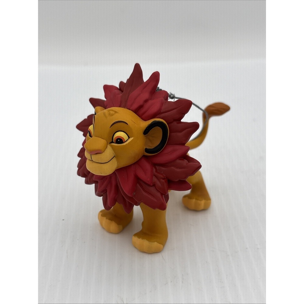 Disney Simba The Lion King Christmas Ornament 1997 Grolier With Box